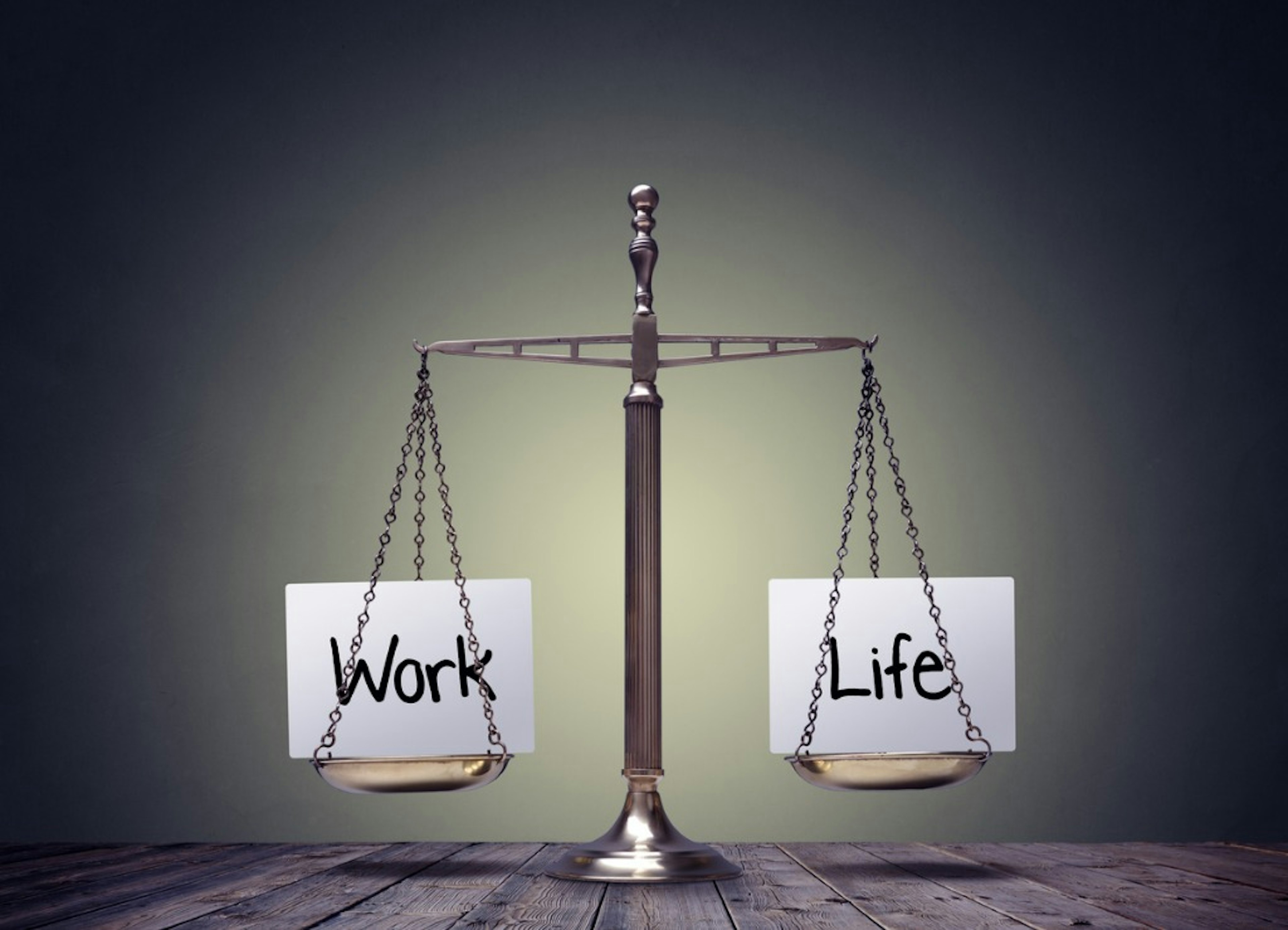 Waage Work-Life-Balance