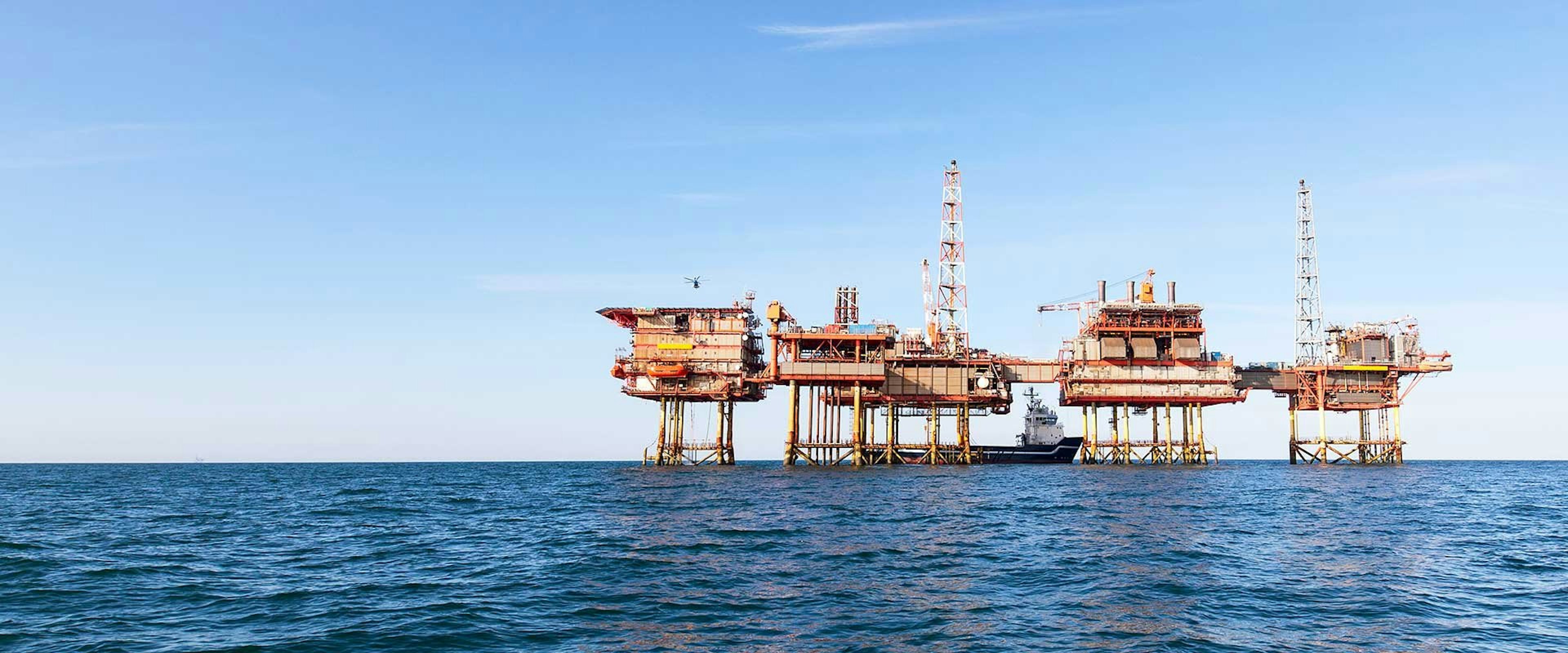 oil rig offshore australia