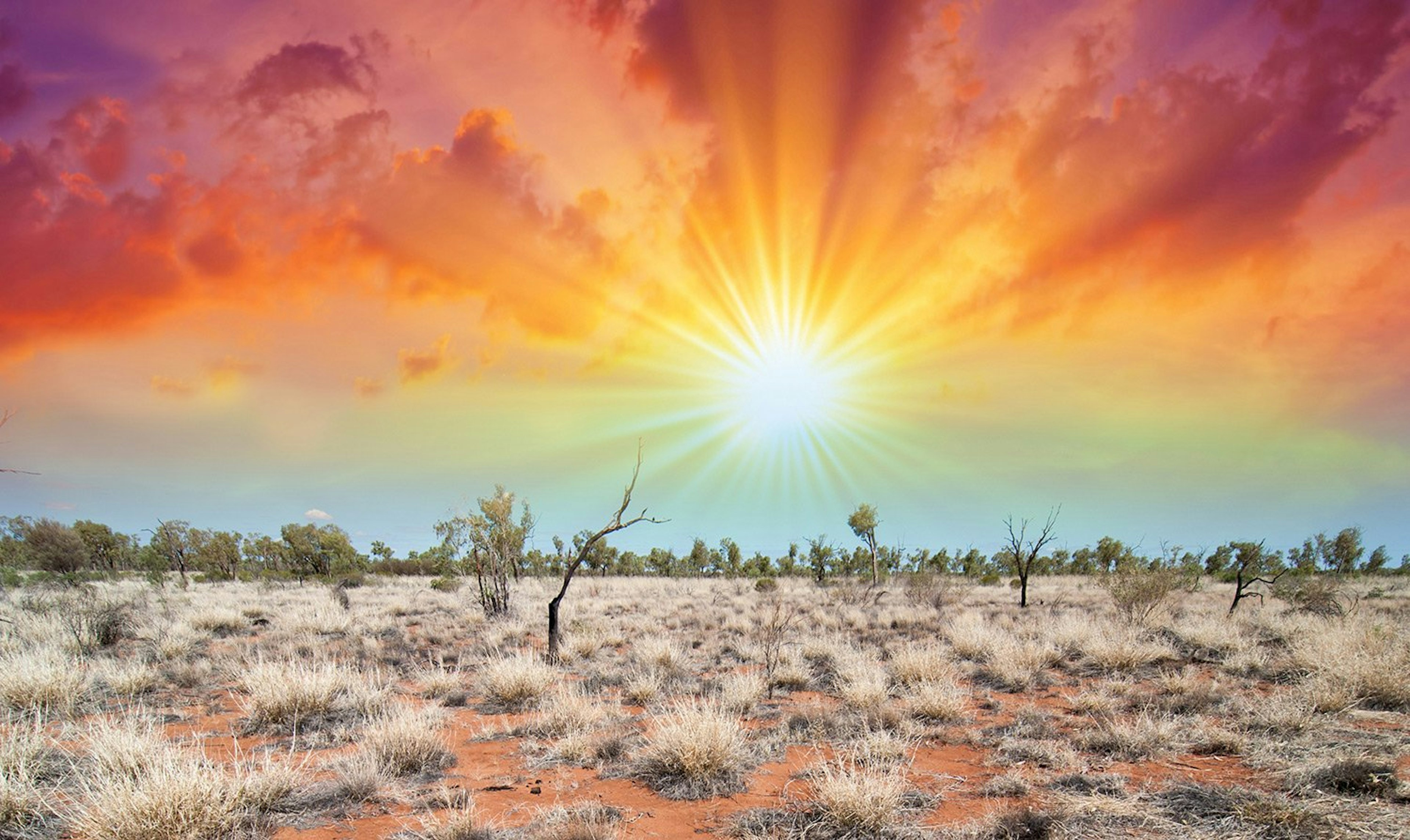 Australian desert horizon