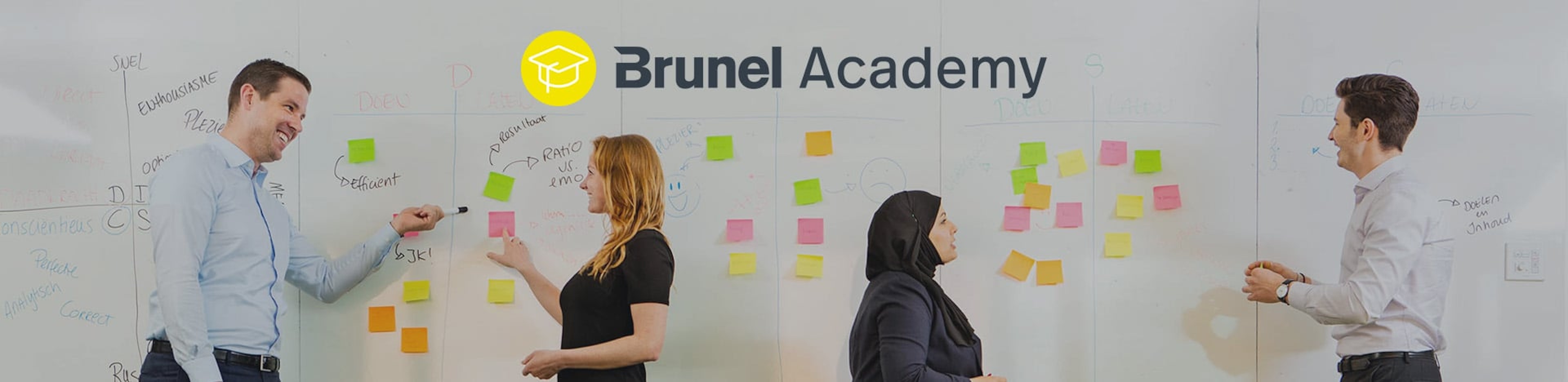 Brunel Academy header met logo